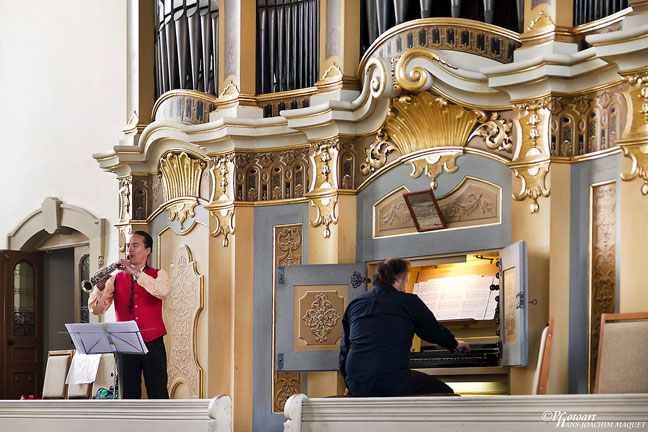 Orgel und Saxophon - Gert Anklam und Volker Jaekel